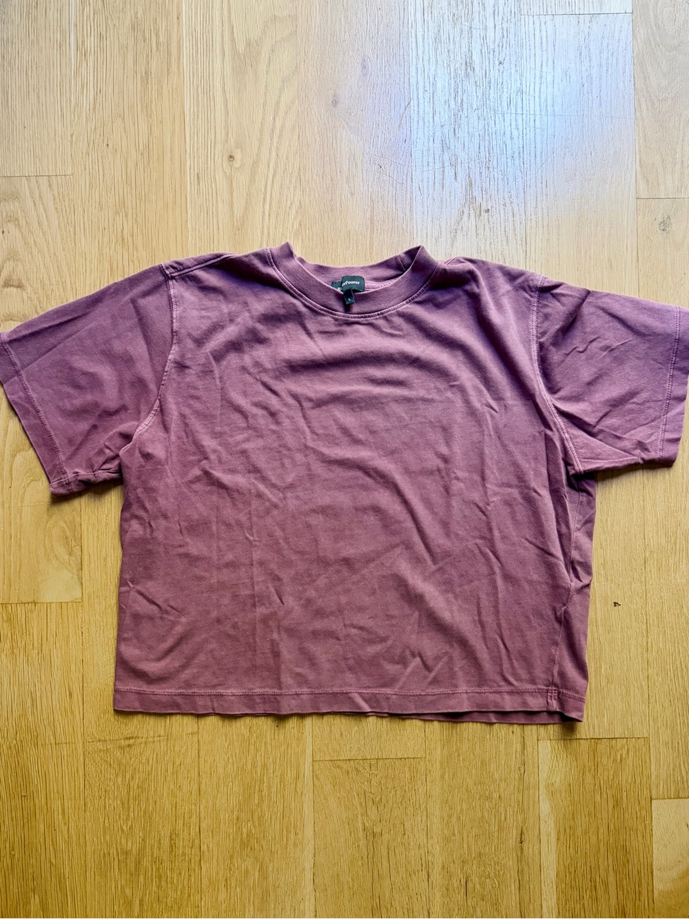 RICHER POORER cropped tee in rose